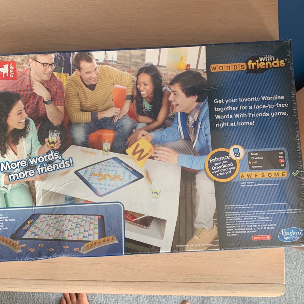 Words With Friends Board Game New - Picture 2 of 2